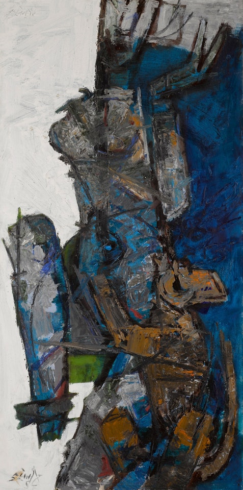 Monkey with a Belle by M.F. Husain