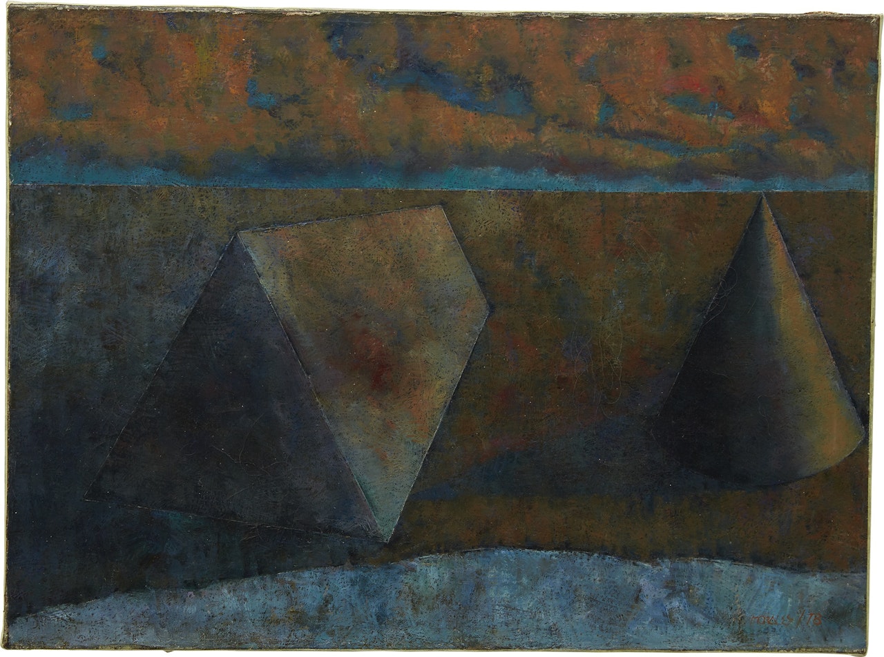 Paisaje Cono Y Prisma Triangulas (Landscape with Cones and Triangular  Prisms), Armando Morales : Auction Prices & Indices: LiveArt