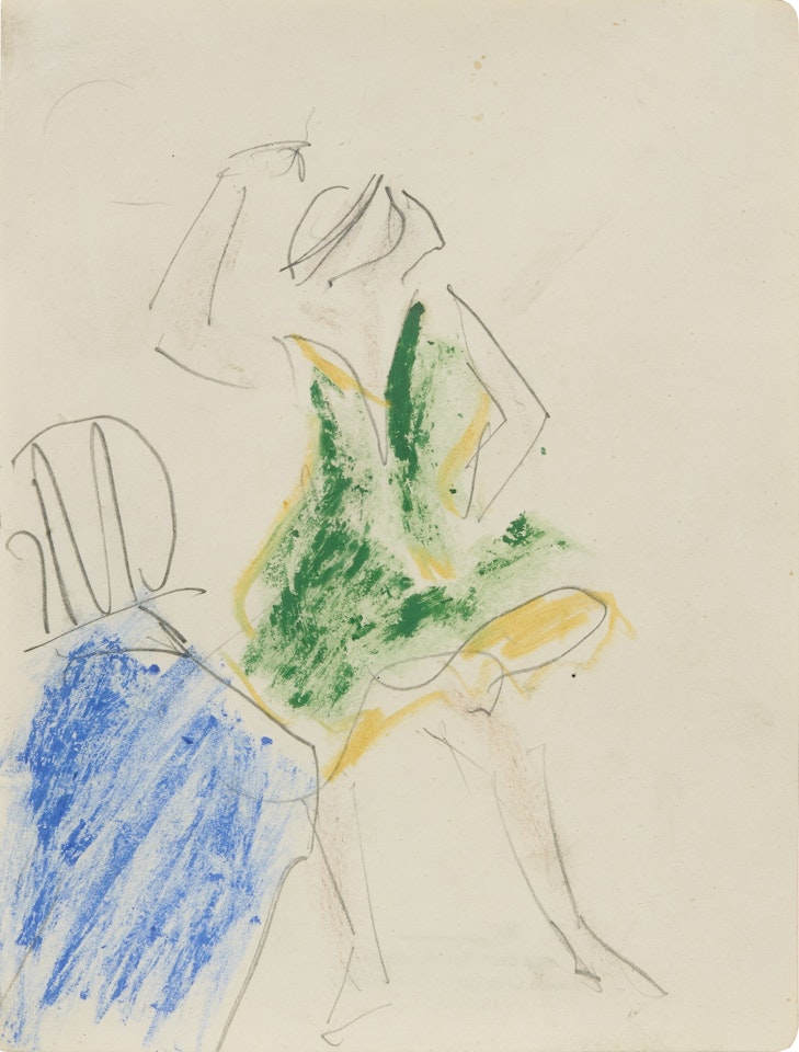 Tänzerin by Ernst Ludwig Kirchner