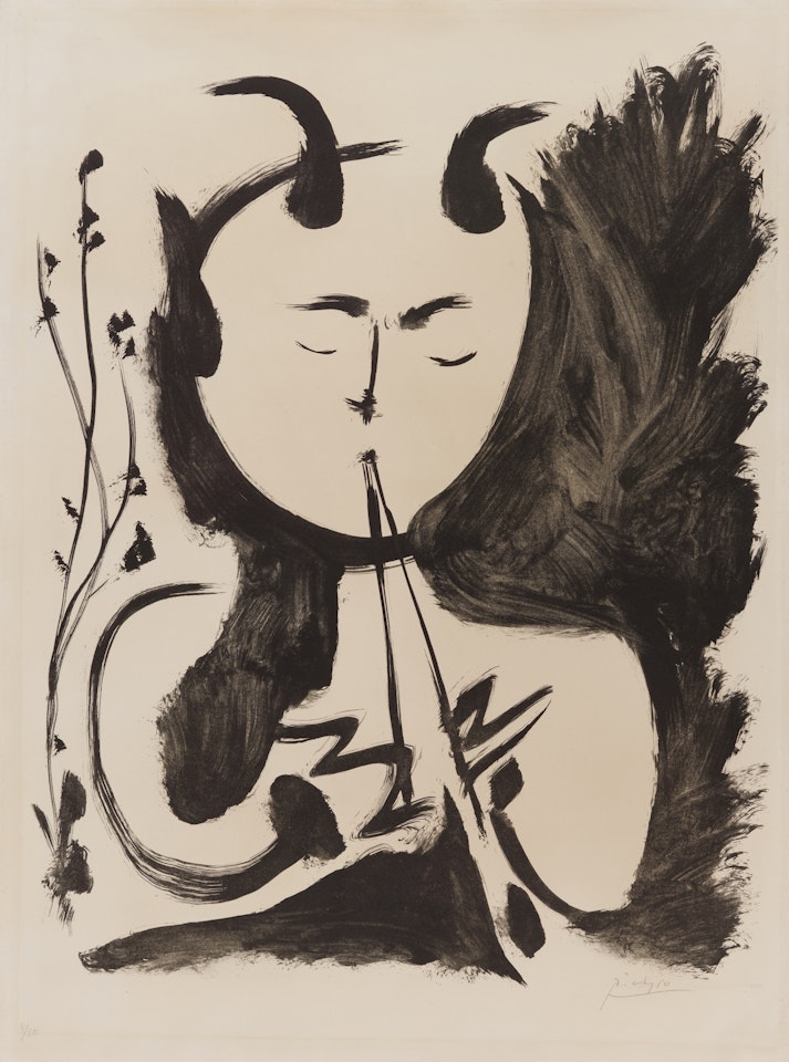 Faune musicien No. 4 by Pablo Picasso