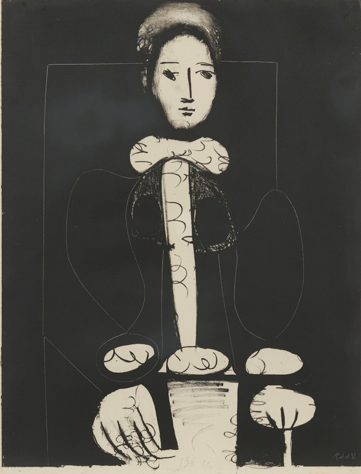 La Femme au fauteuil No. 3 by Pablo Picasso