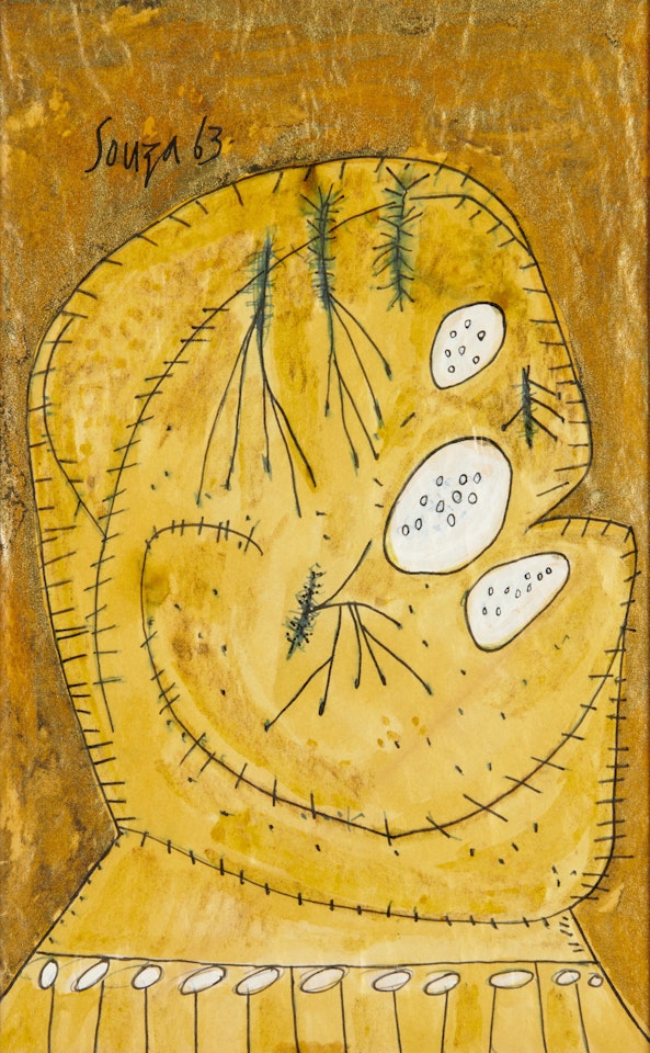 Untitled (Head) by Francis Newton Souza