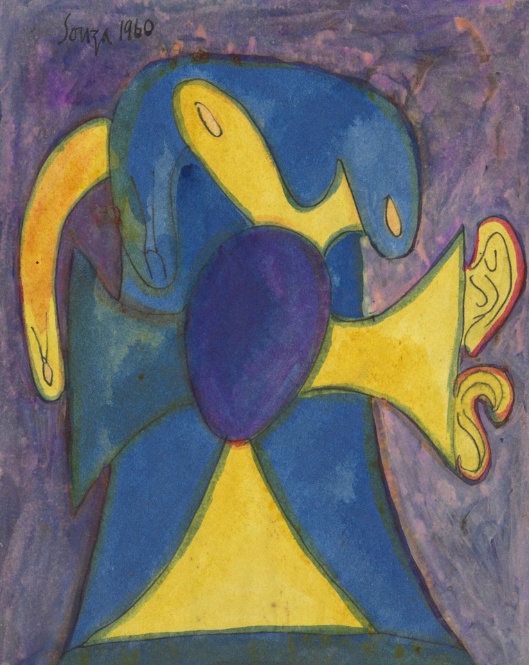 Untitled (Head) by Francis Newton Souza