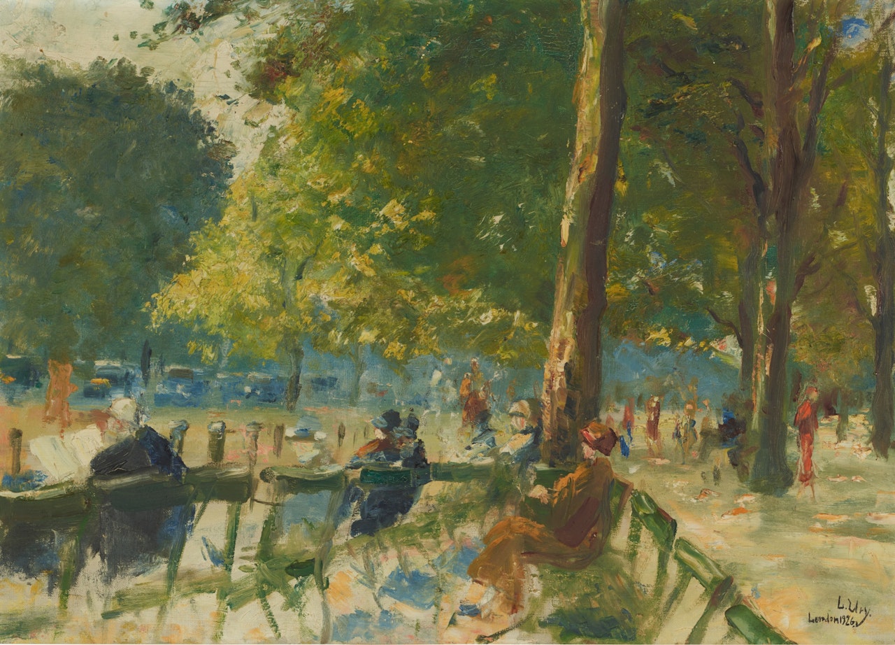 Hyde Park by Lesser Ury