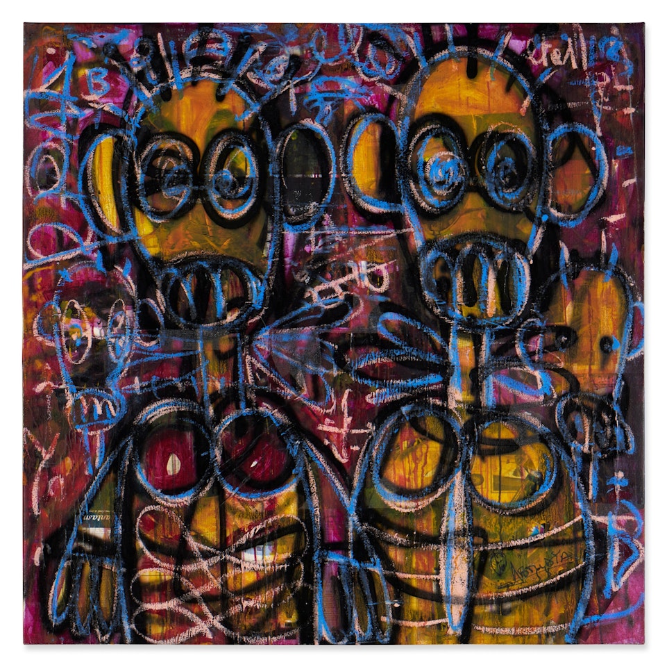 Untitled by Aboudia Abdoulaye Diarrassouba