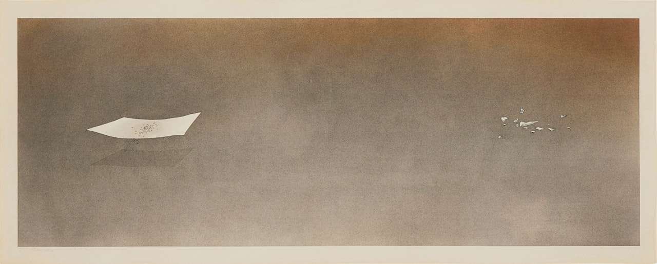 Whiskers, Splinters by Ed Ruscha