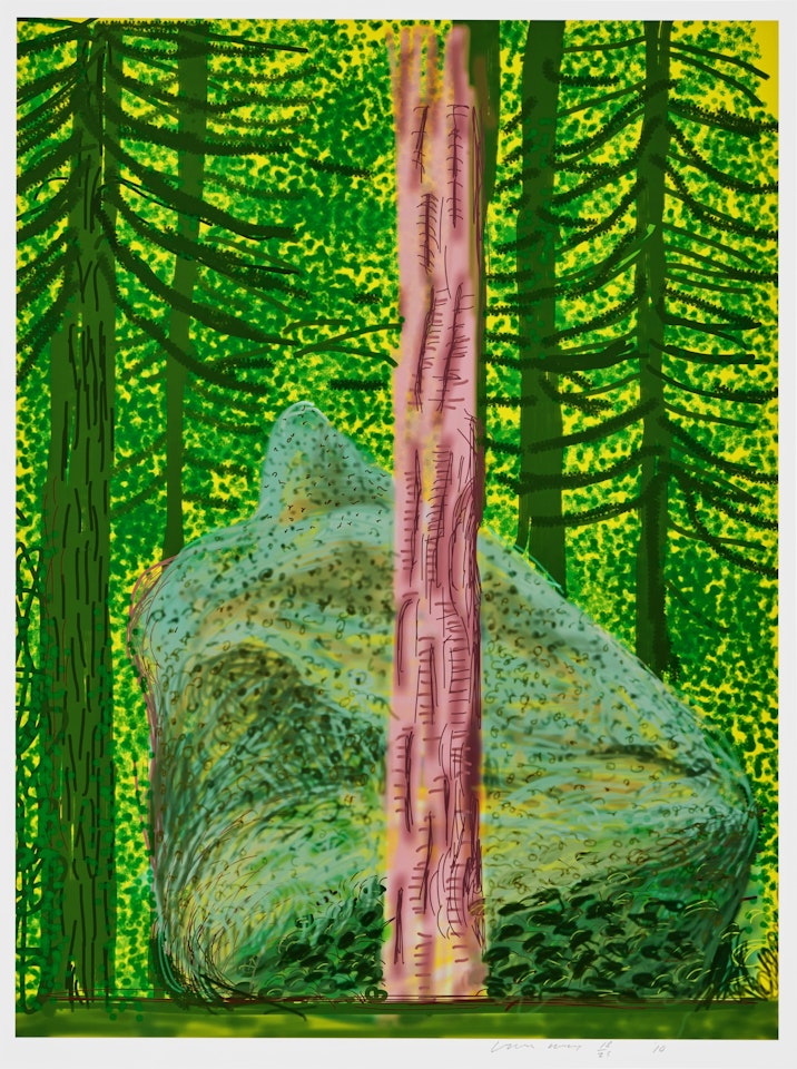 The Yosemite Suite No. 19 by David Hockney