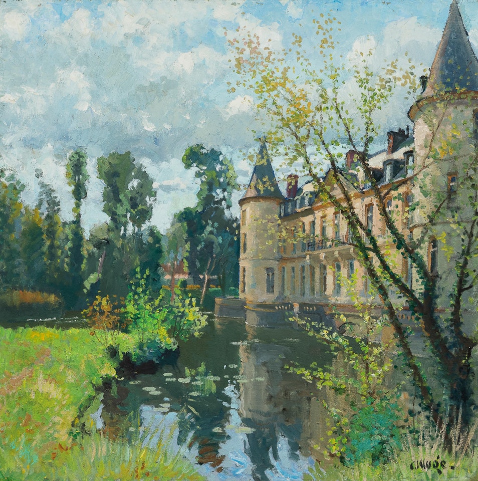 Le Château d"Ermenonville by Constantin Kluge