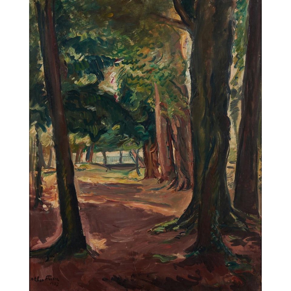 Les Arbres, Côte de Grâce, Honfleur by Othon Friesz
