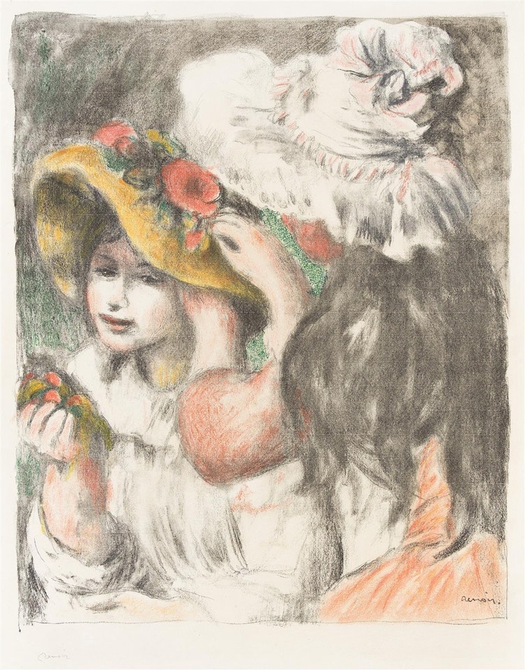 Le Chapeau Épinglé by Pierre-Auguste Renoir