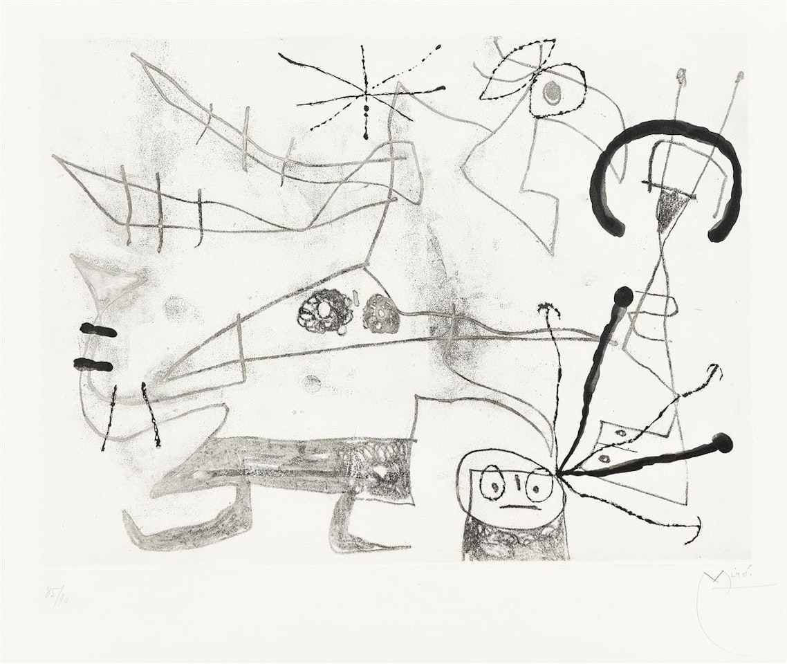 Femme-Oiseau I by Joan Miró