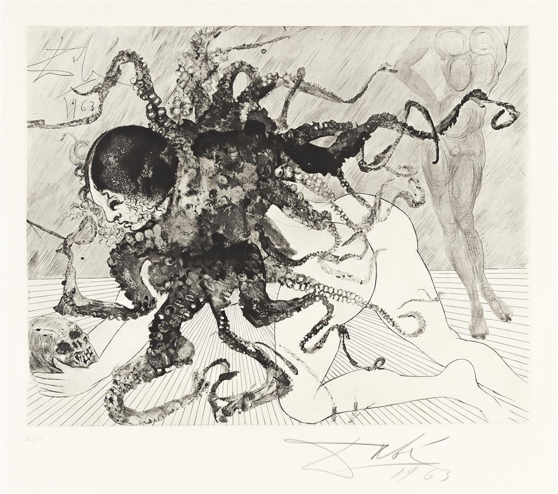 Medusa by Salvador Dali
