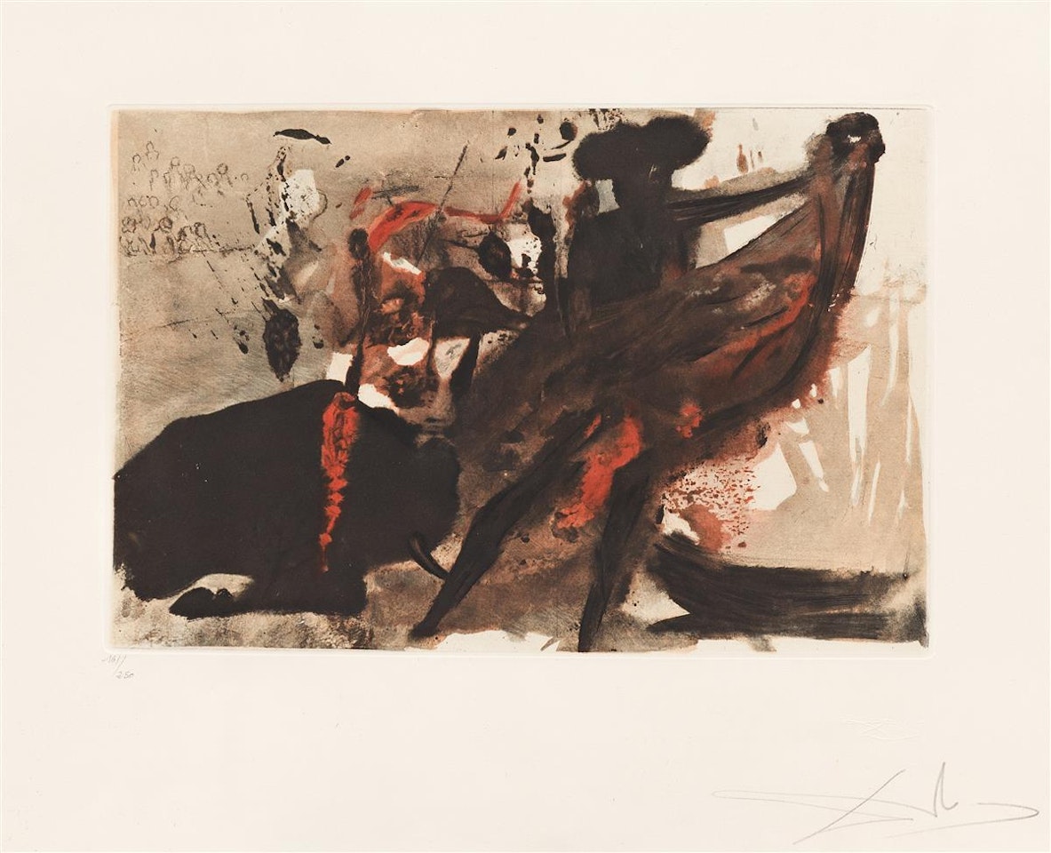 La Tauromachie Individuelle by Salvador Dali