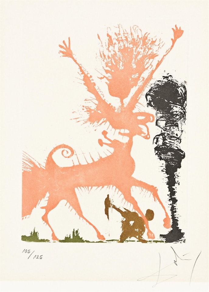 Huit péchés capitaux by Salvador Dali