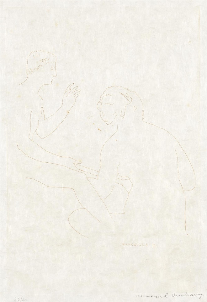 Morceaux choisis d'après Ingres, I by Marcel Duchamp