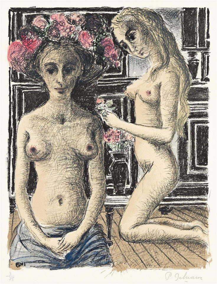 Phryné by Paul Delvaux