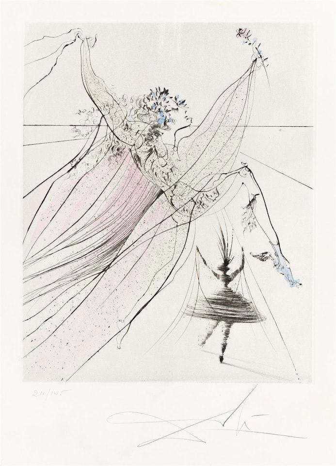 Terpsichore by Salvador Dali