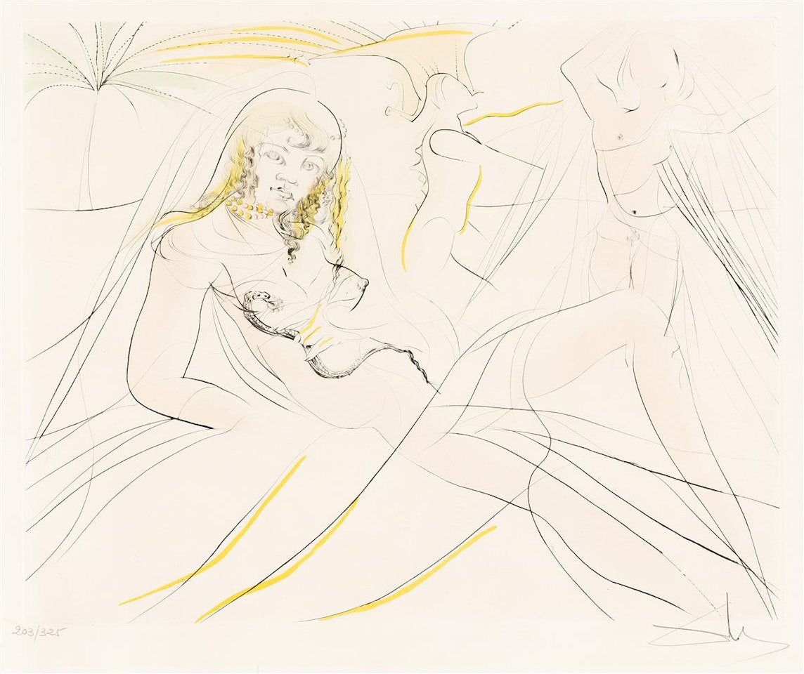 Cleopatra by Salvador Dali
