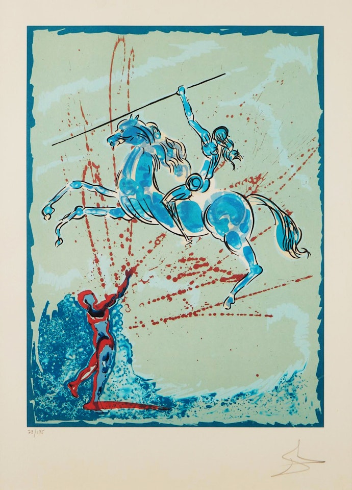 Joan of Arc.  by Salvador Dali
