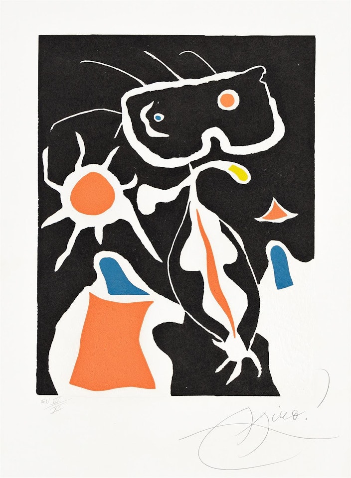 Le Miroir Secret du Feu et du Froid by Joan Miró