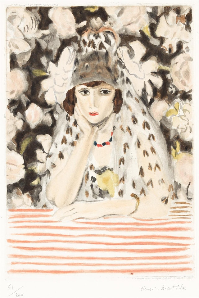 L'Espagnole à la Mantille by Henri Matisse