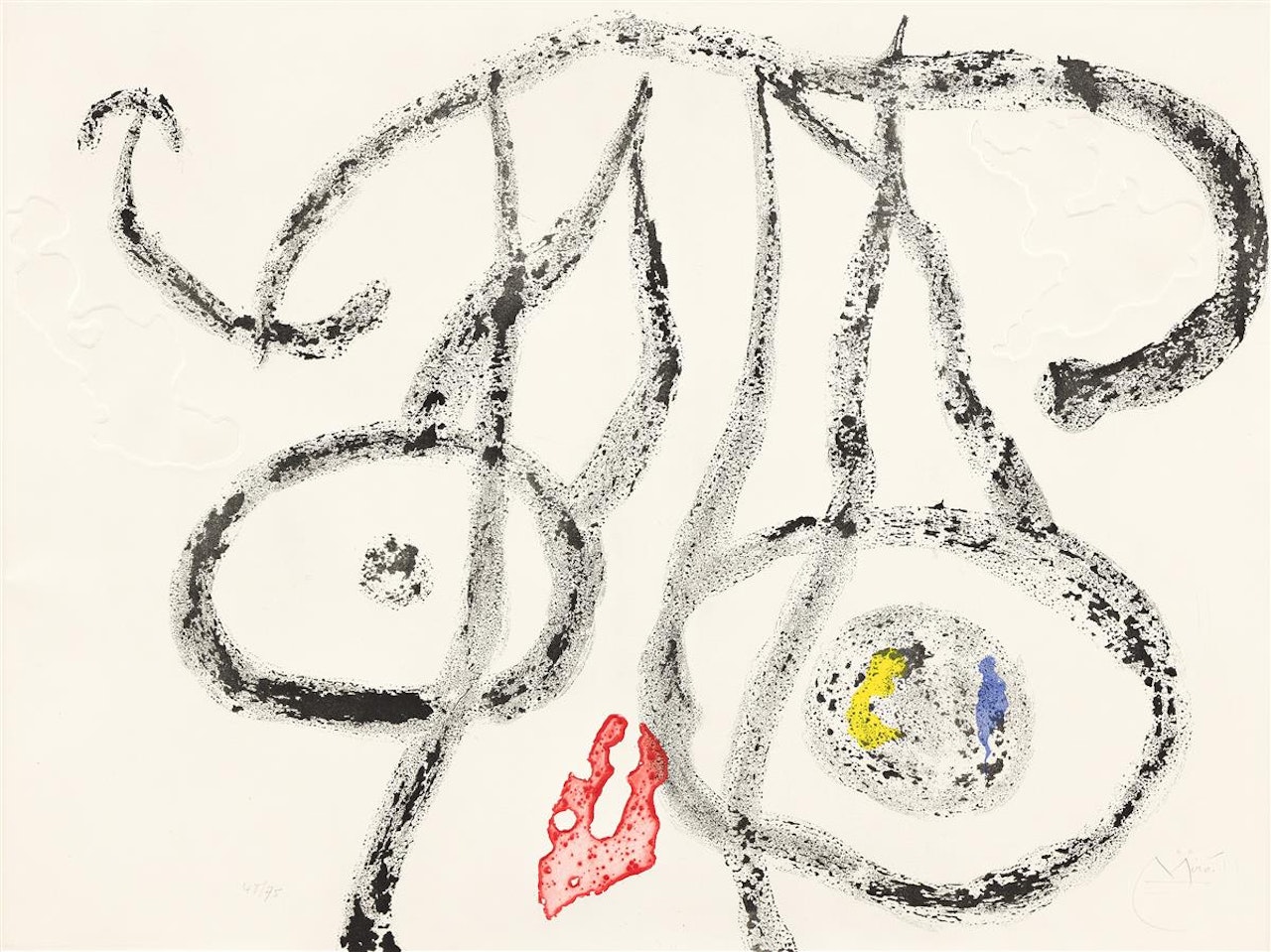 Le Porteur d'Eau II by Joan Miró