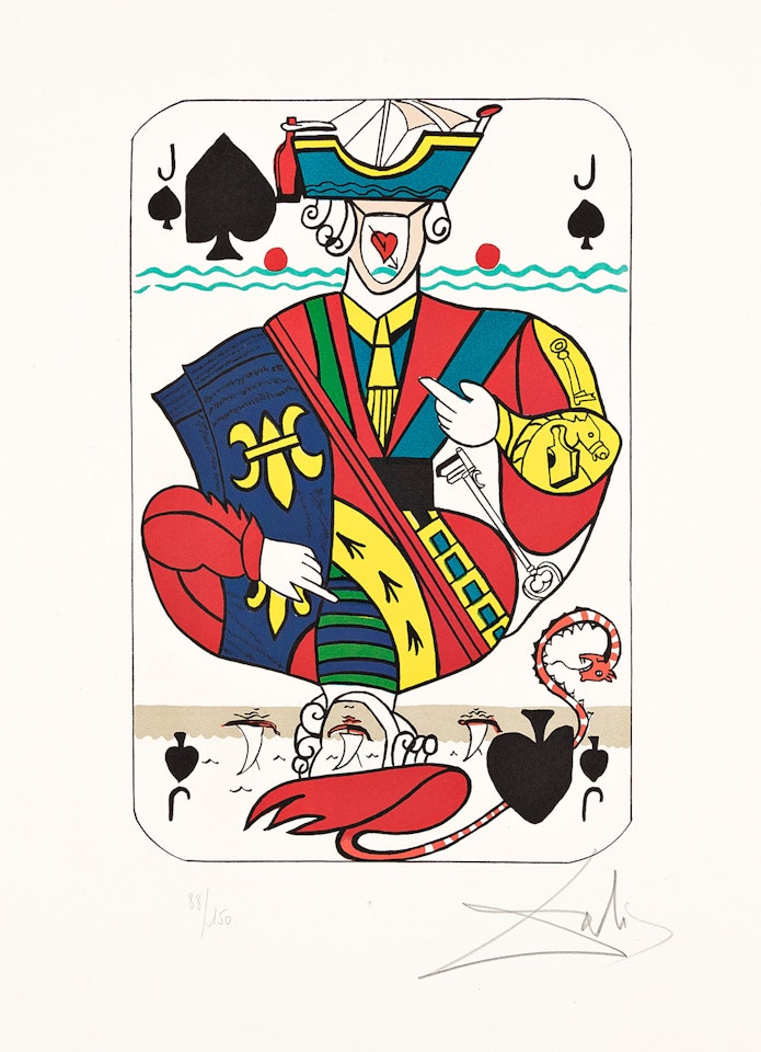 Playing Cards by Salvador Dali