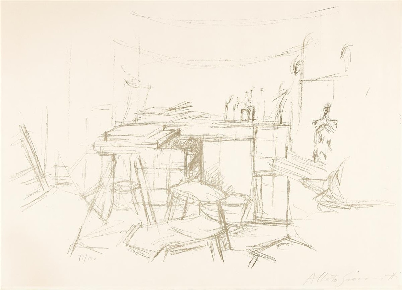 Atelier aux Bouteilles by Alberto Giacometti