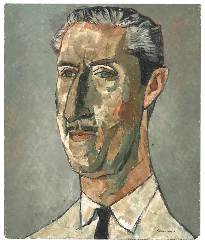 Retrato de Jorge Rey by Oswaldo Guayasamin