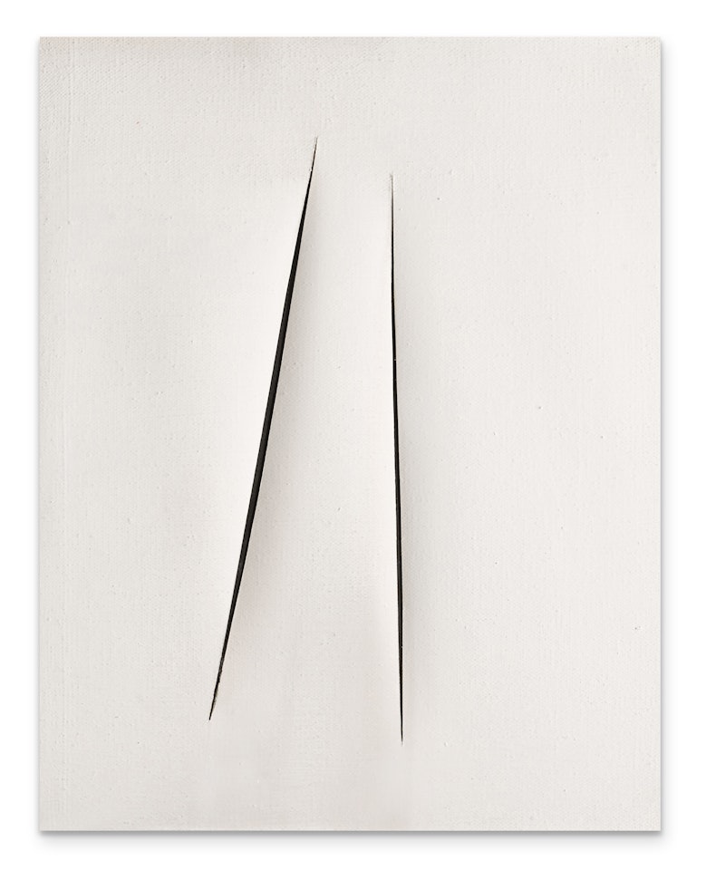 Concetto Spaziale, Attese by Lucio Fontana