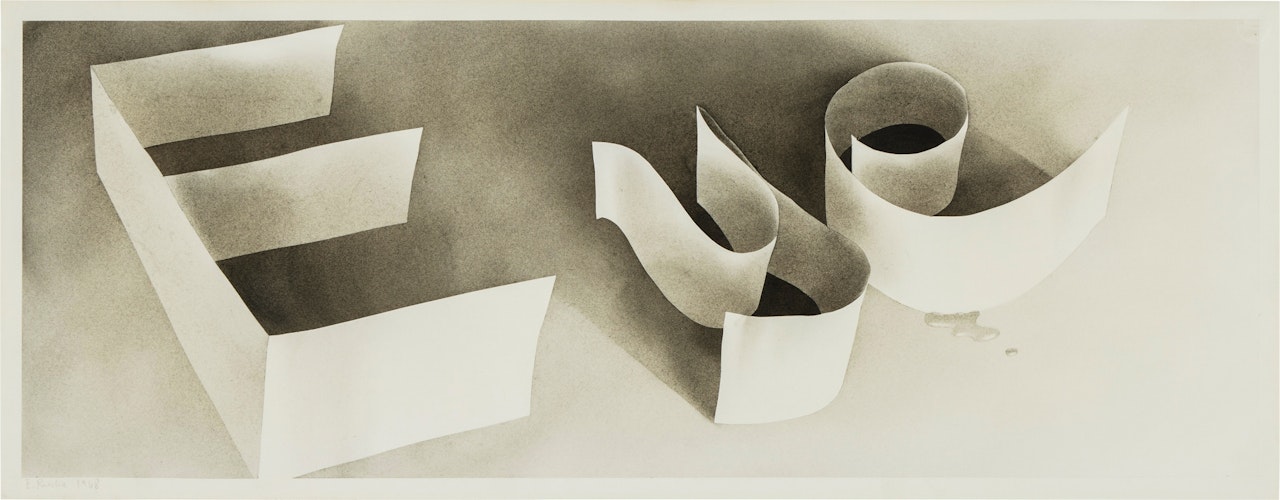 Eye with Fluid by Ed Ruscha