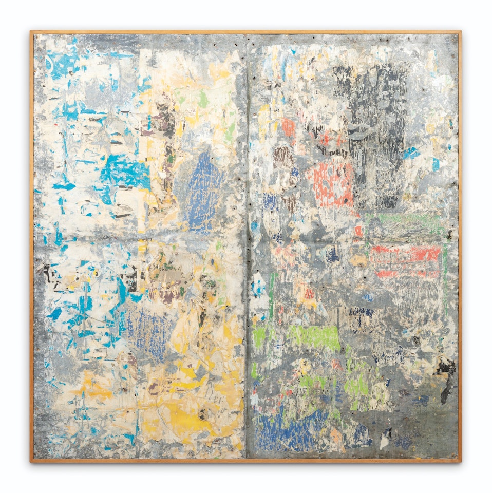 Composition by Raymond Hains