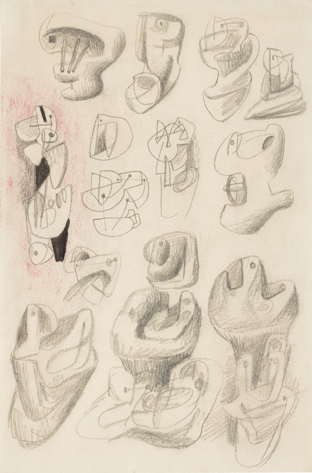 Ideas for Sculpture by Henry Moore