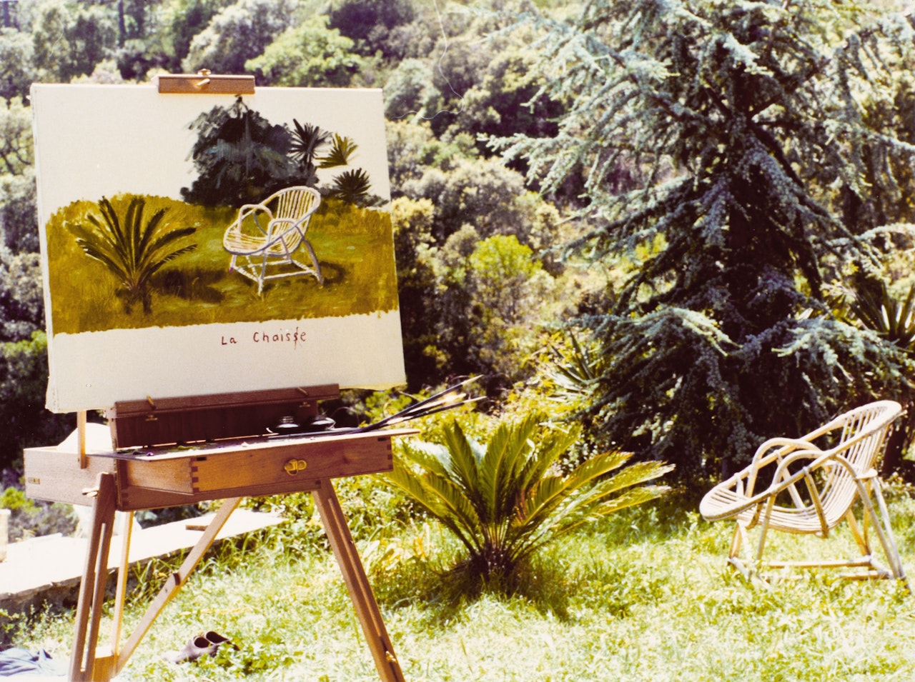 Sur le motif (from 'Twenty Photographic Pictures') by David Hockney