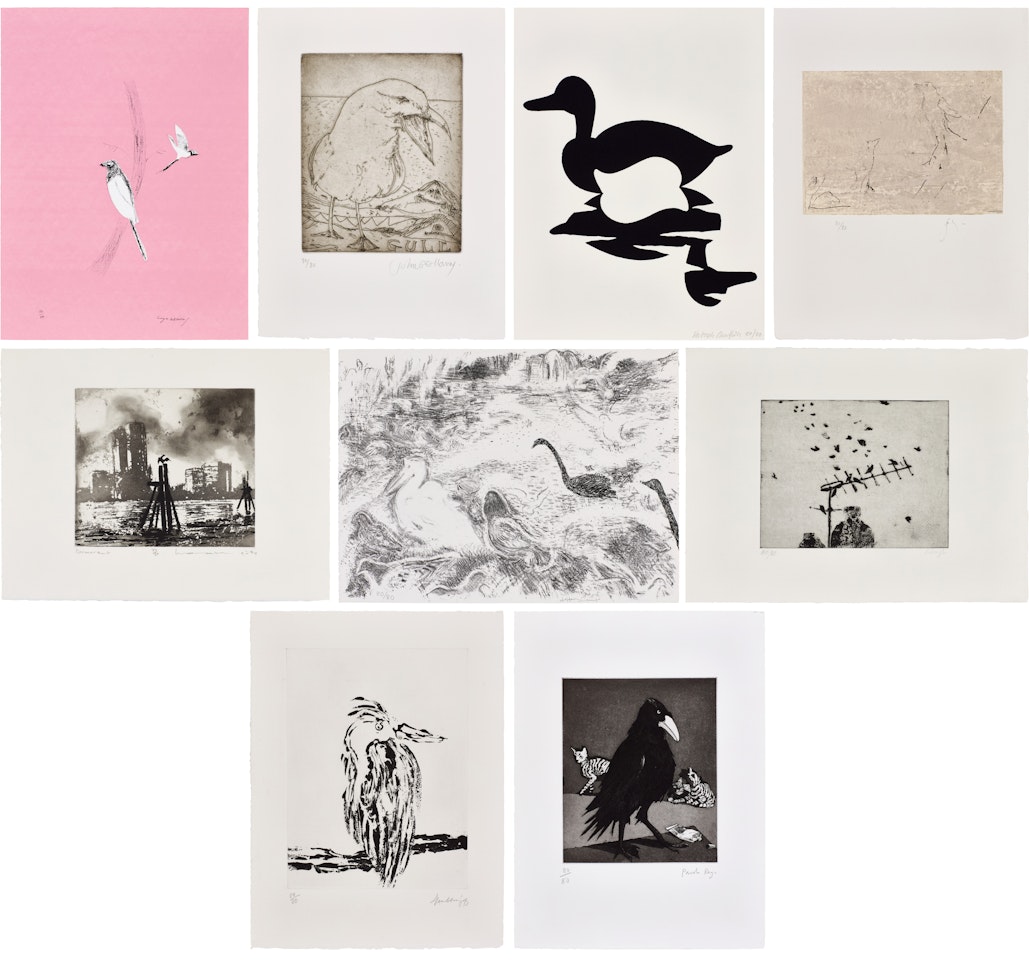 Nine London Birds by Various Artists