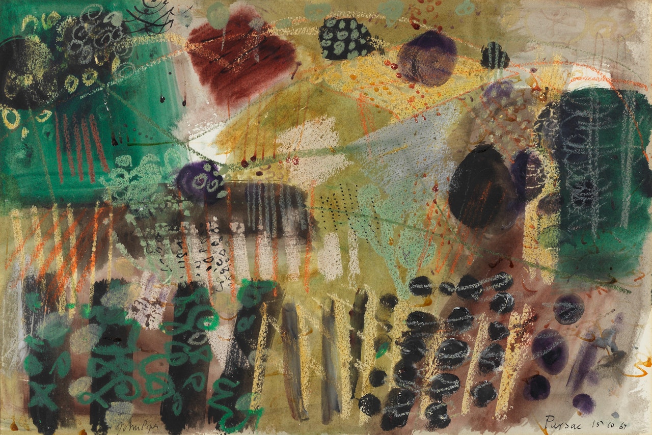 Parsac, Nr St Emilion III by John Piper