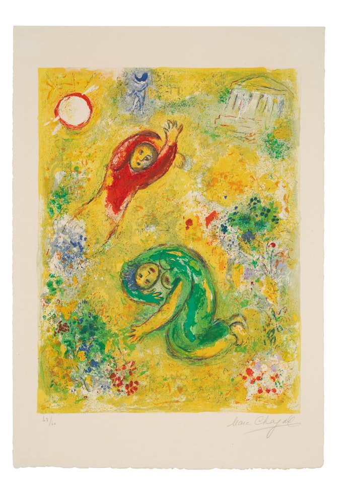 Les Fleurs Saccagées, from  Daphnis et Chloé by Marc Chagall
