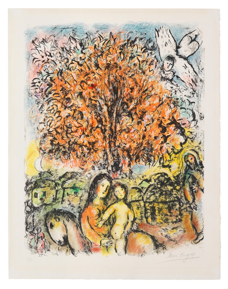 La Sainte Famille by Marc Chagall