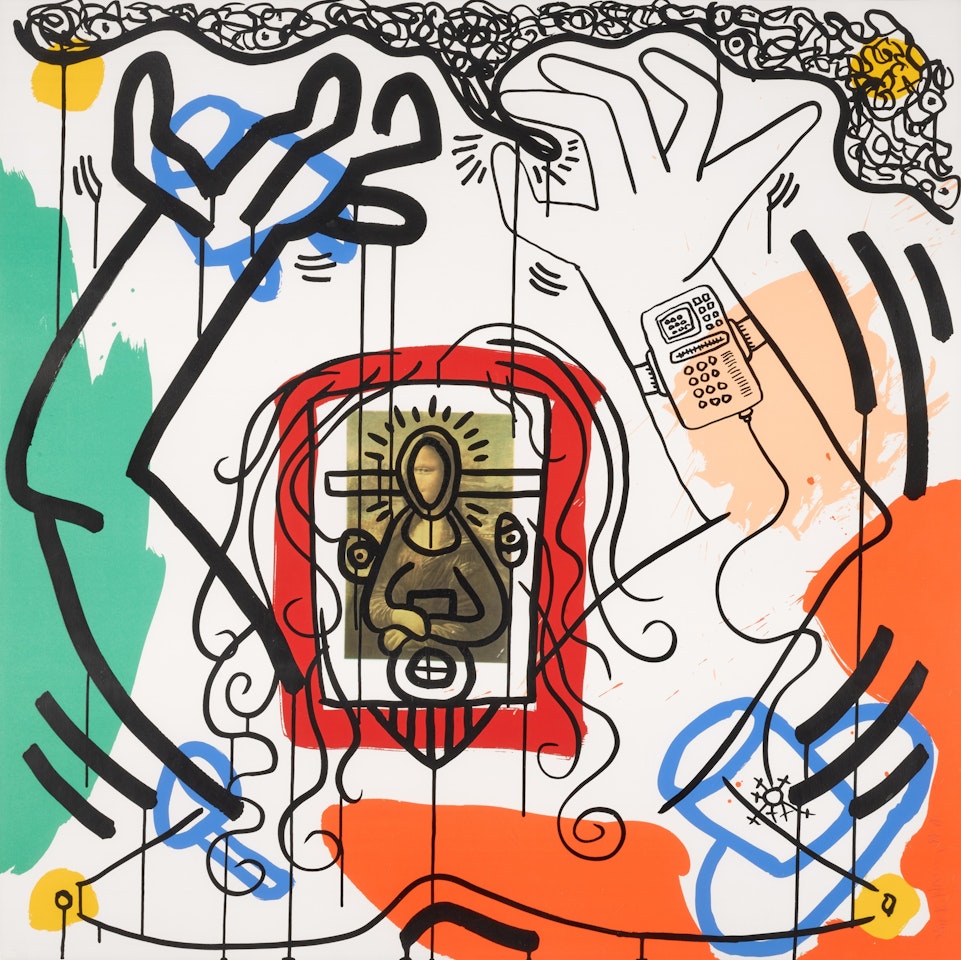Untitled (Apocalypse 6) (L. p. 105) by Keith Haring