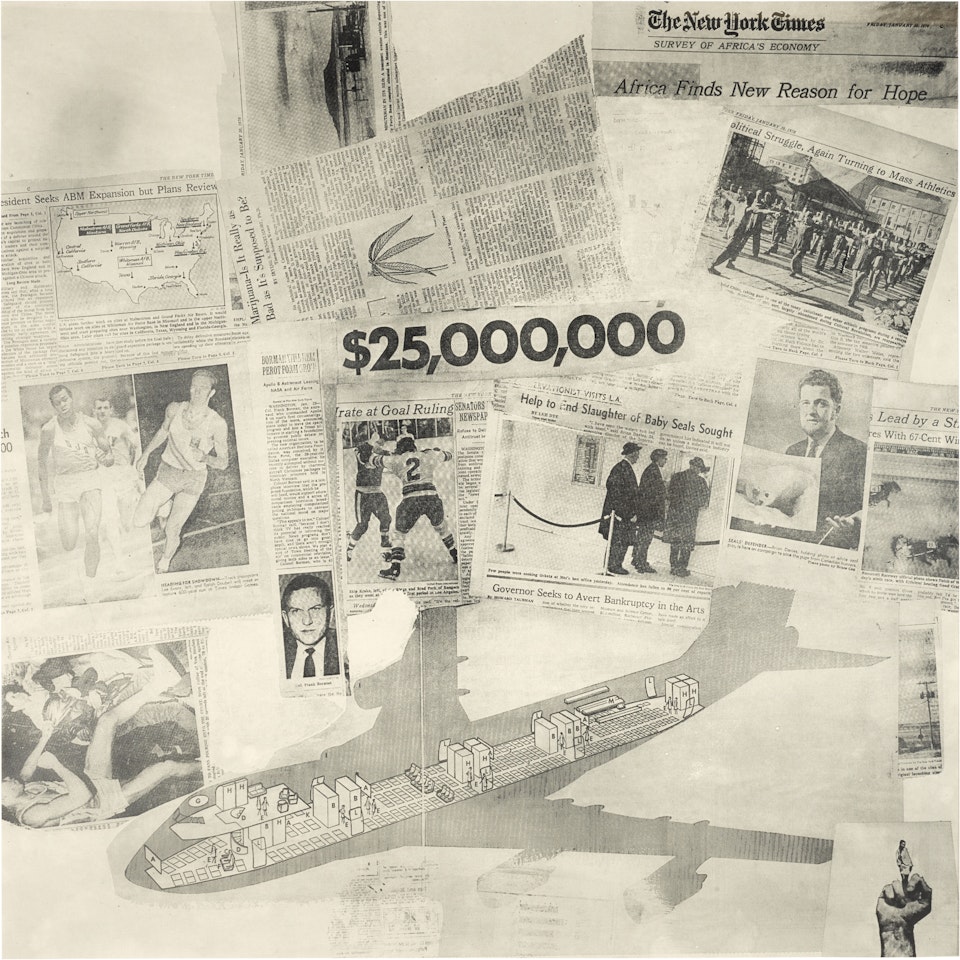 Untitled (Foster 134) by Robert Rauschenberg
