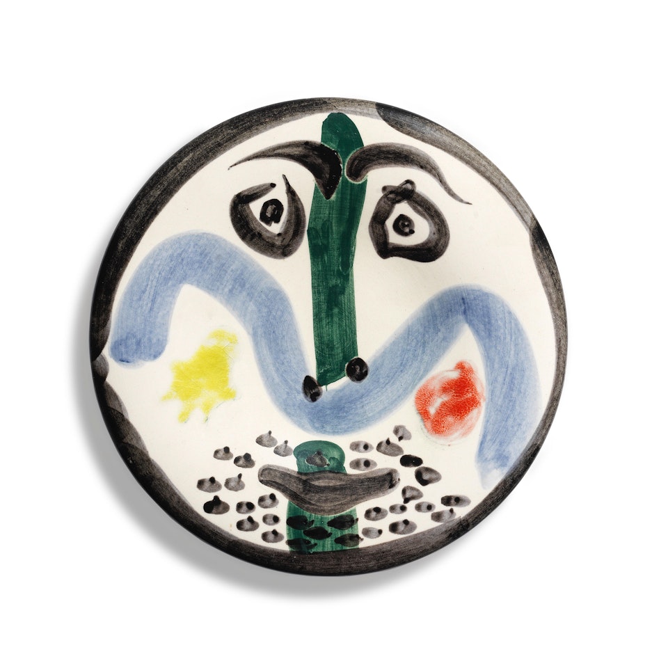 Visage no. 130 by Pablo Picasso