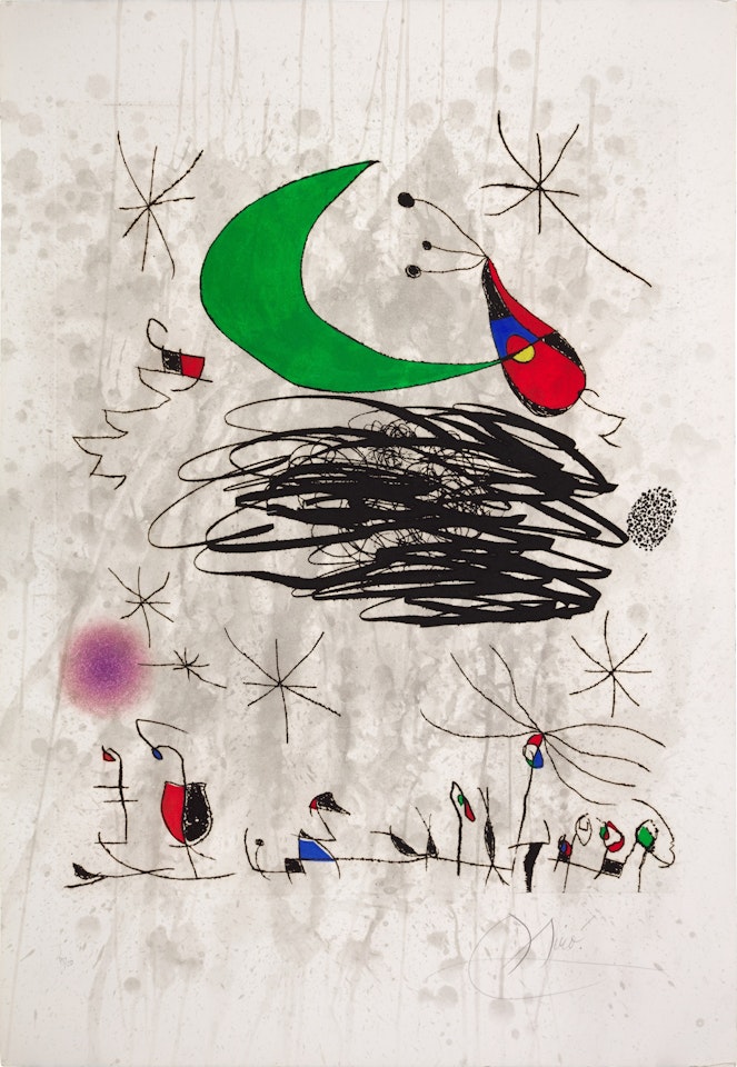 Saturnale d'insectes (D. 746) by Joan Miró