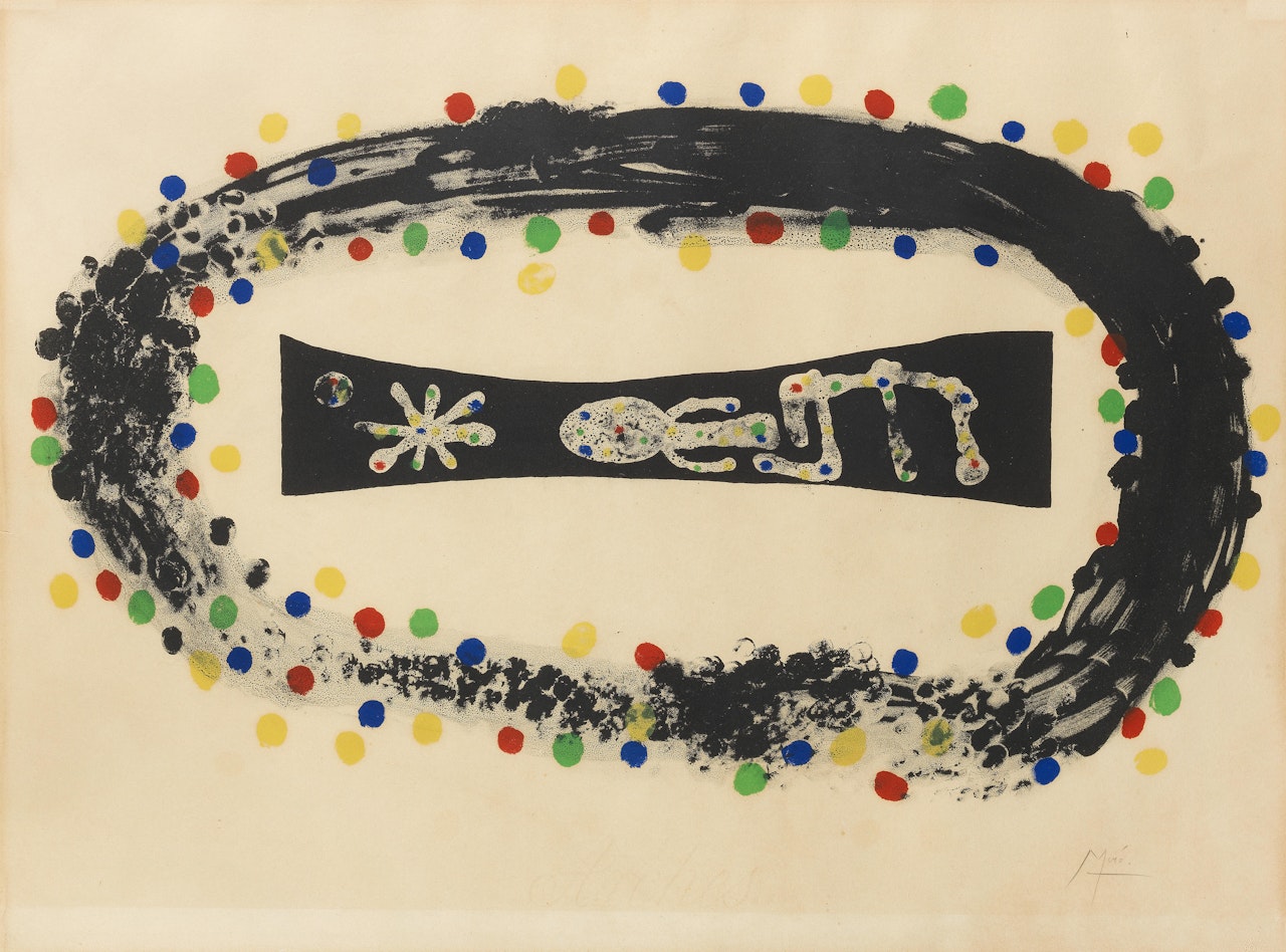 Nebula by Joan Miró