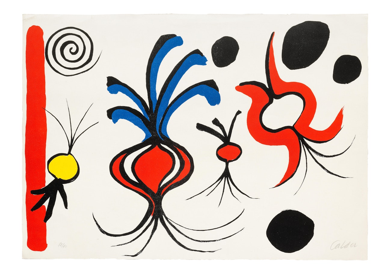 Four Onions by Alexander Calder