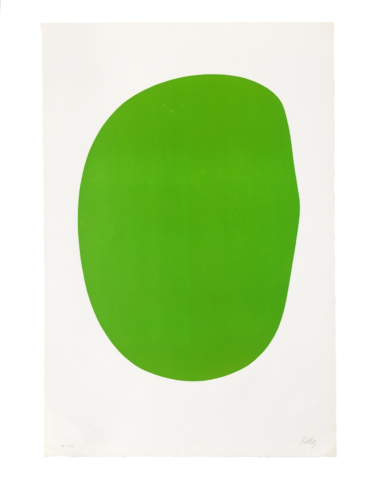 Green (Vert) from  Suite of Twenty-Seven Color Lithographs by Ellsworth Kelly