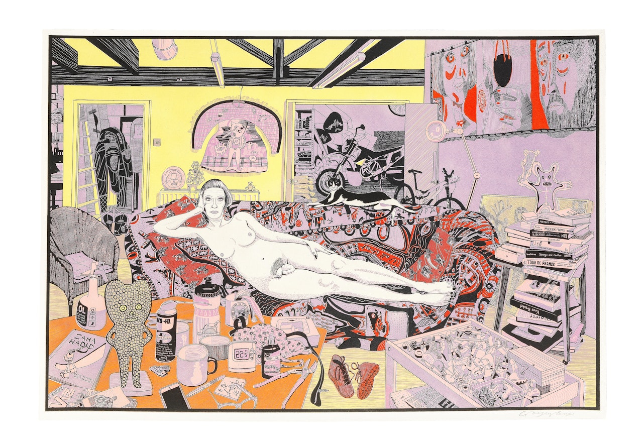 Reclining Artist (small) by Grayson Perry