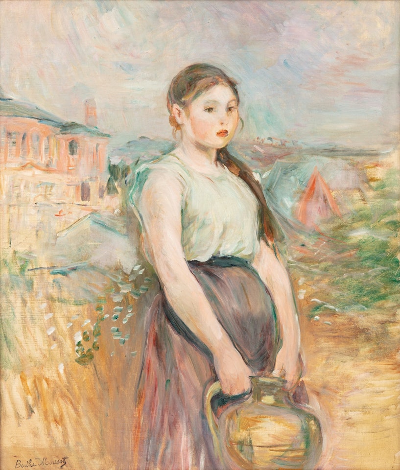 La cruche d'eau by Berthe Morisot