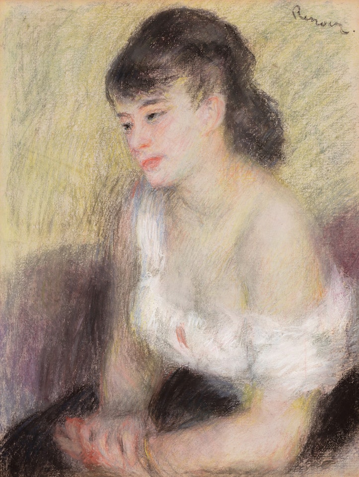 Femme assise by Pierre-Auguste Renoir