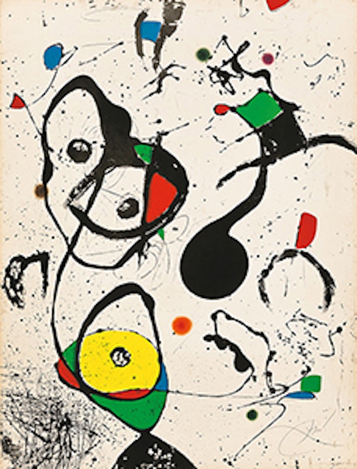 The Queen of the Ephemerals by Joan Miró