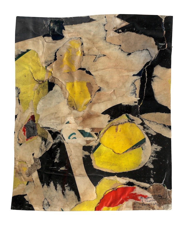 Untitled by Mimmo Rotella
